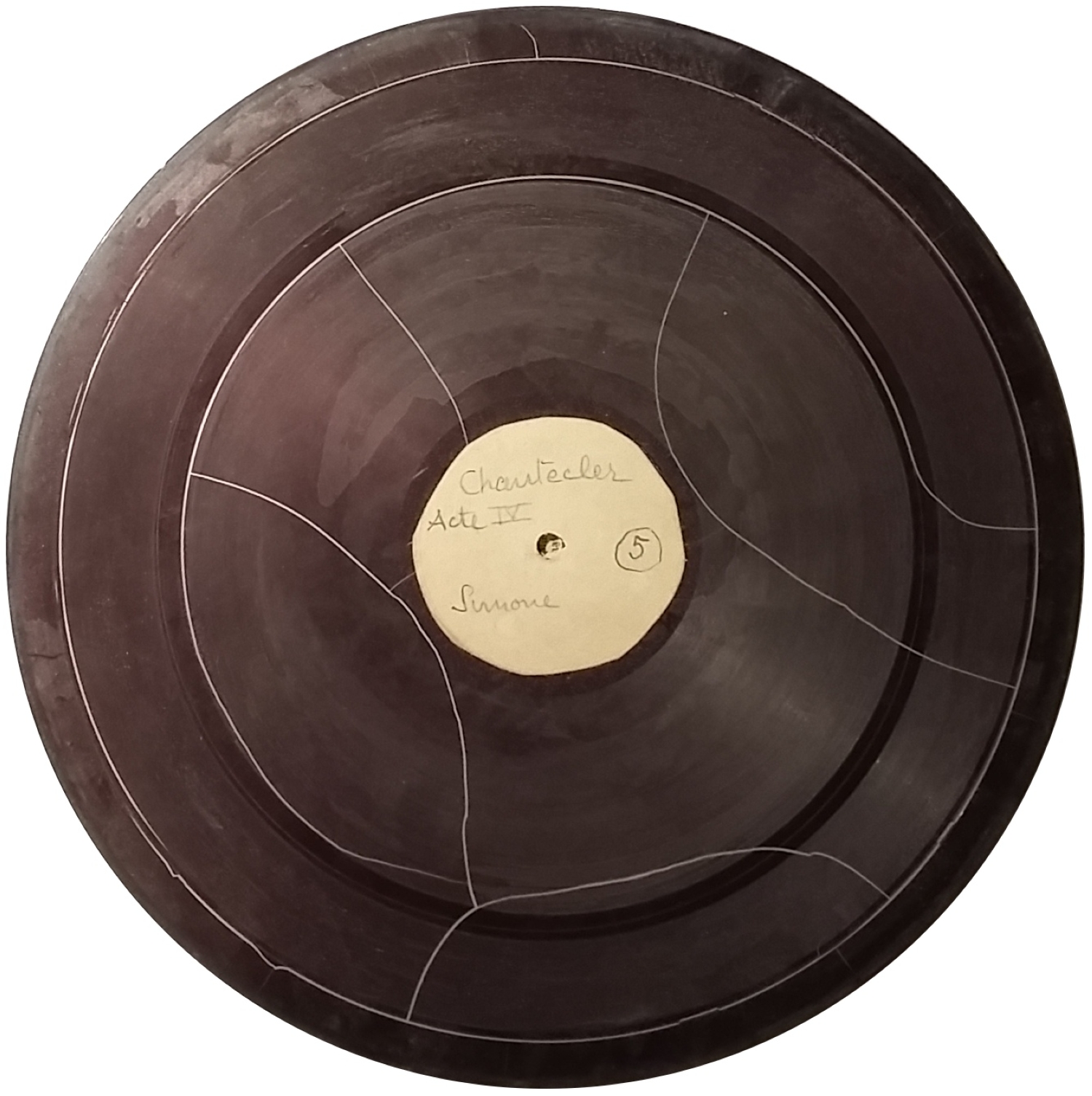 Photo du disque ou cylindre en question