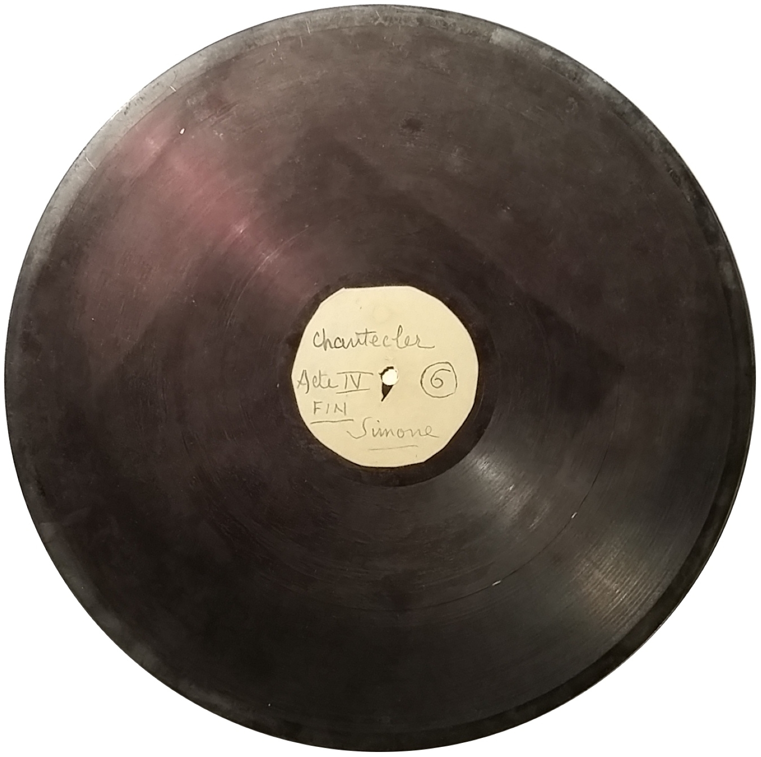 Photo du disque ou cylindre en question