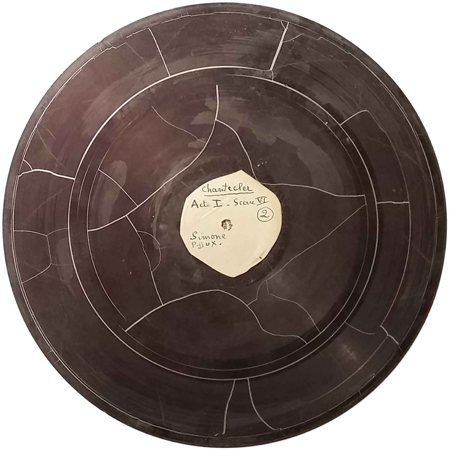 Photo du disque ou cylindre en question