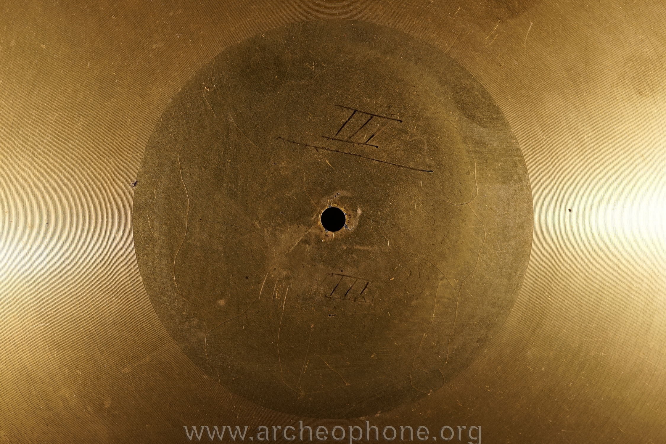Photo du disque ou cylindre en question