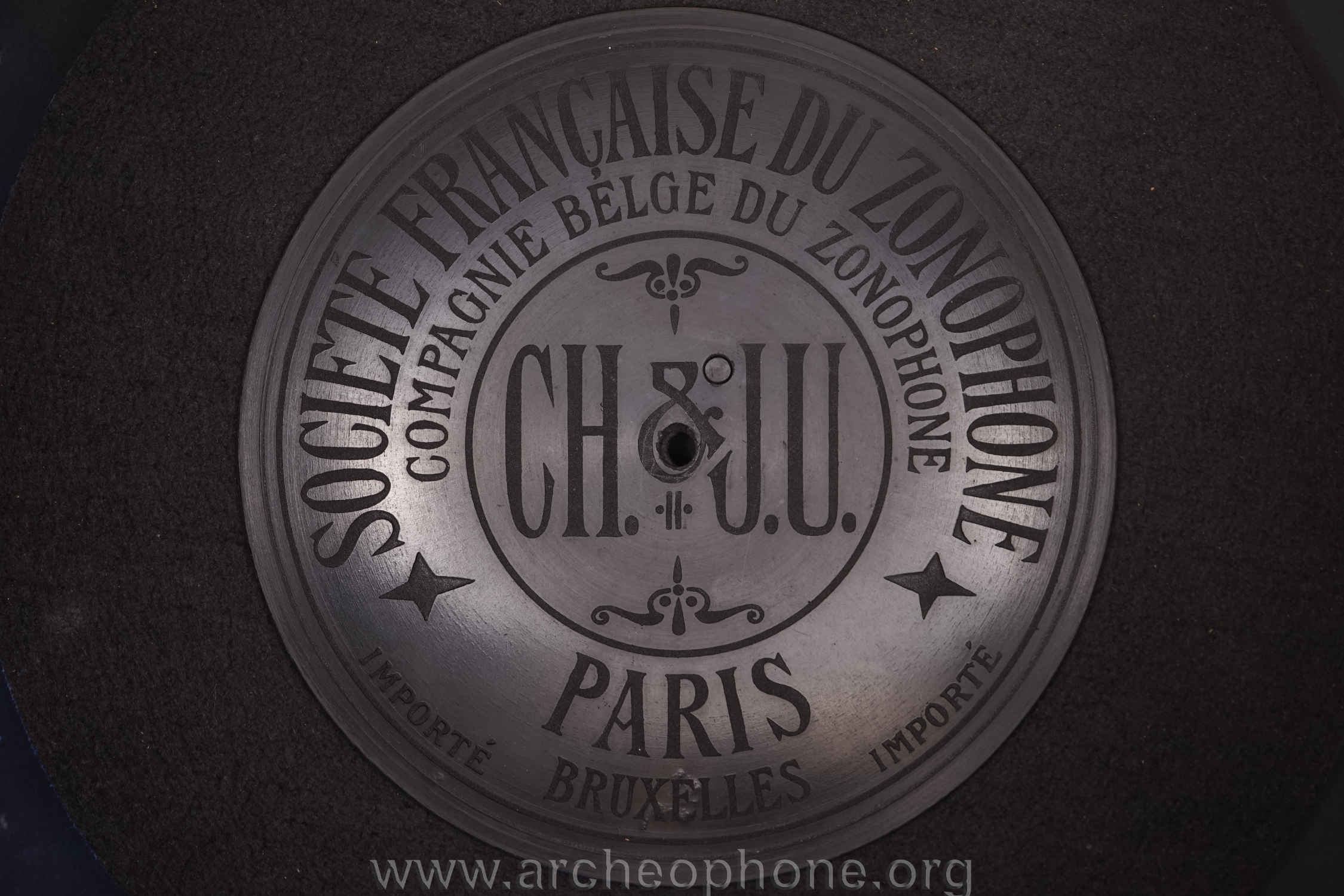 Photo du disque ou cylindre en question