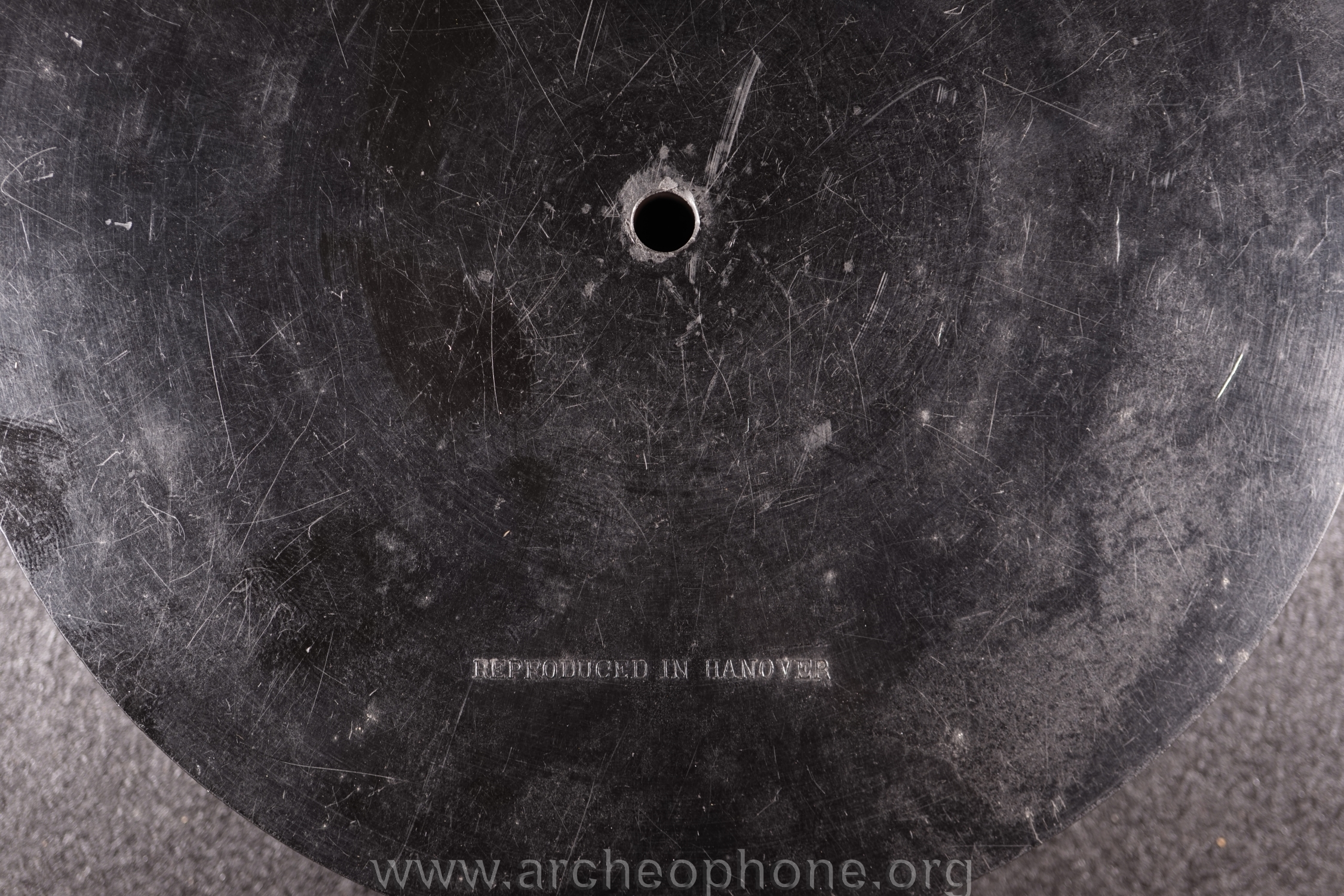 Photo du disque ou cylindre en question