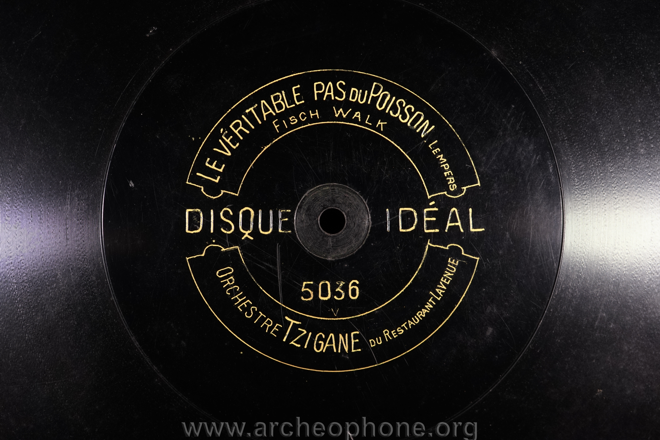 Photo du disque ou cylindre en question