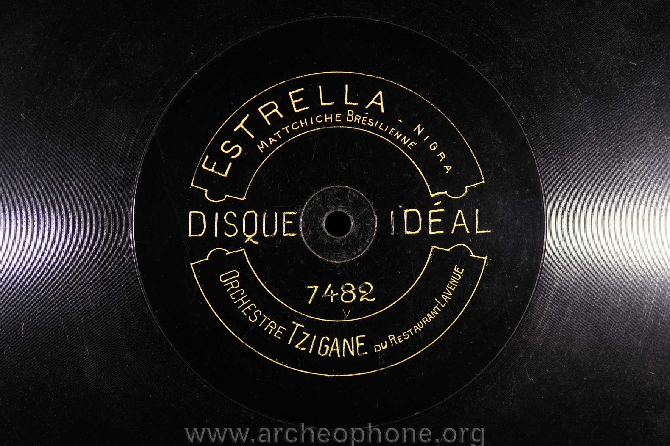 Photo du disque ou cylindre en question