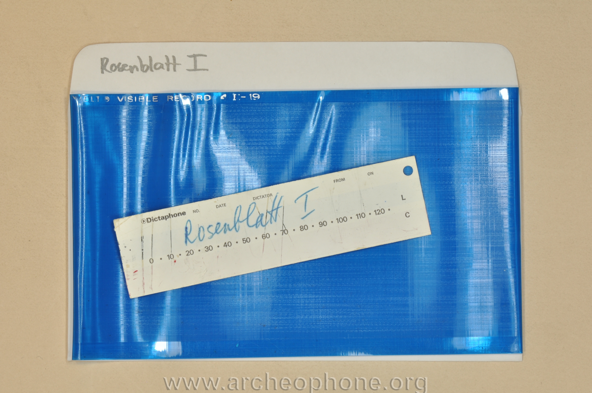 Photo du disque ou cylindre en question