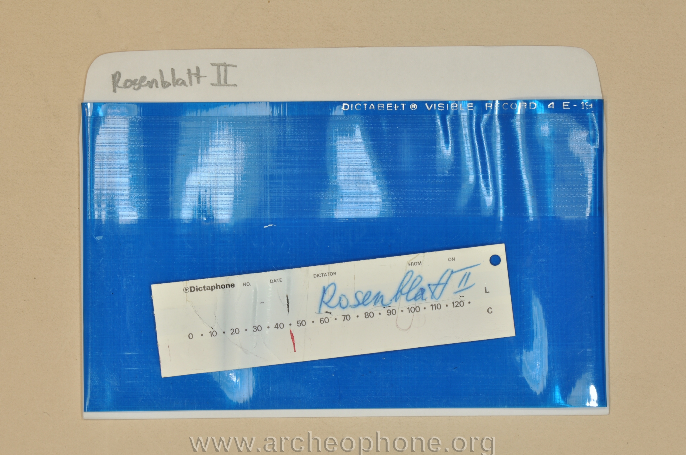 Photo du disque ou cylindre en question