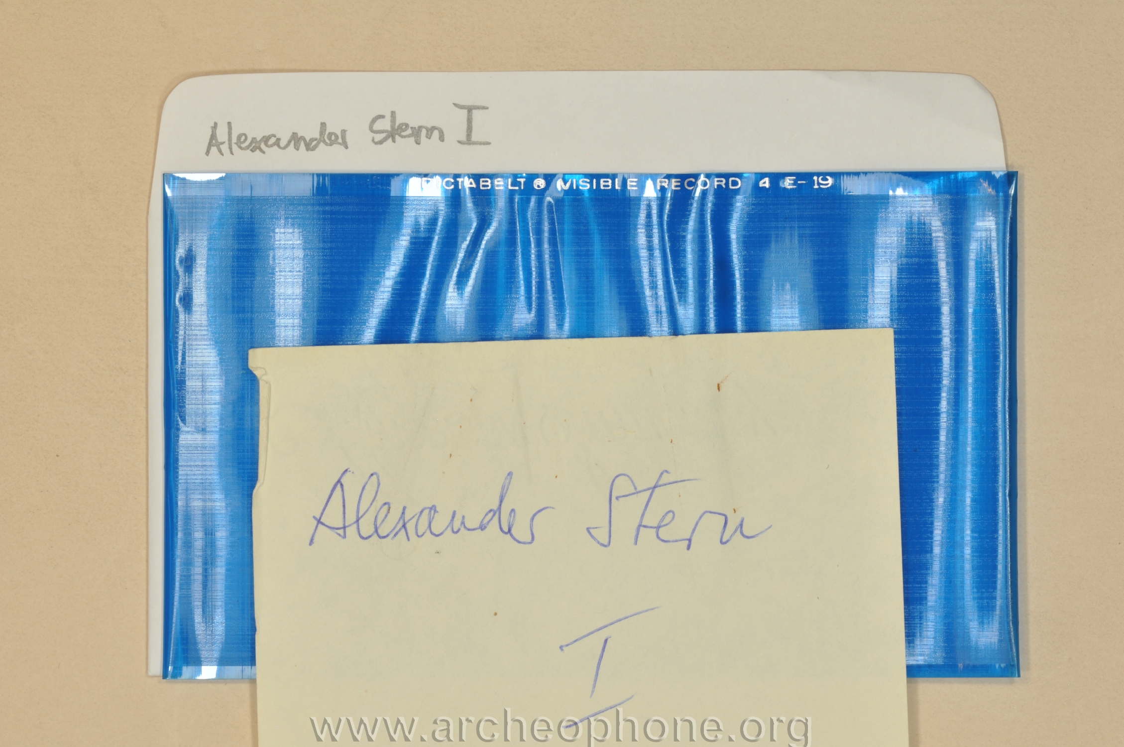 Photo du disque ou cylindre en question