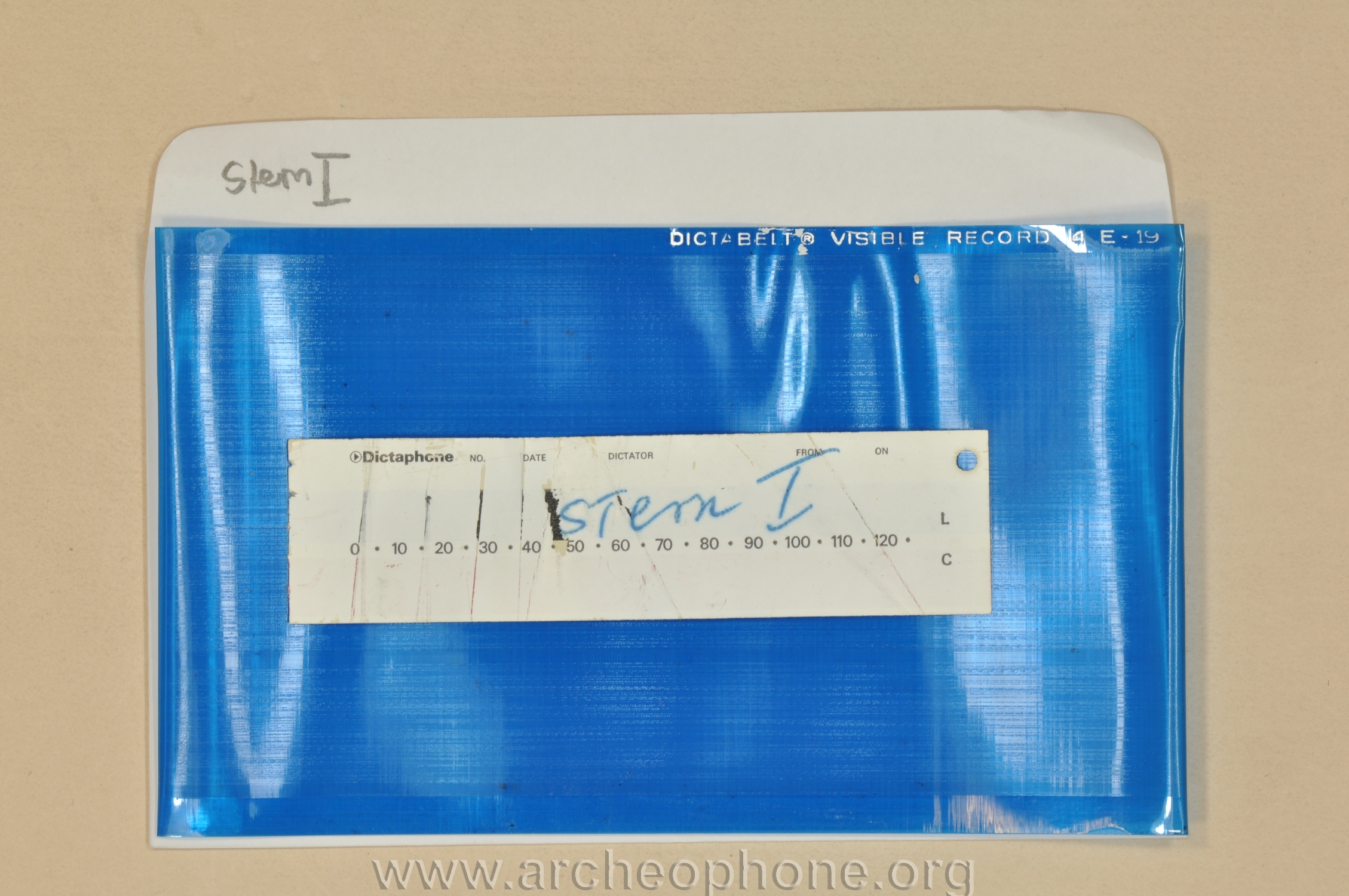 Photo du disque ou cylindre en question