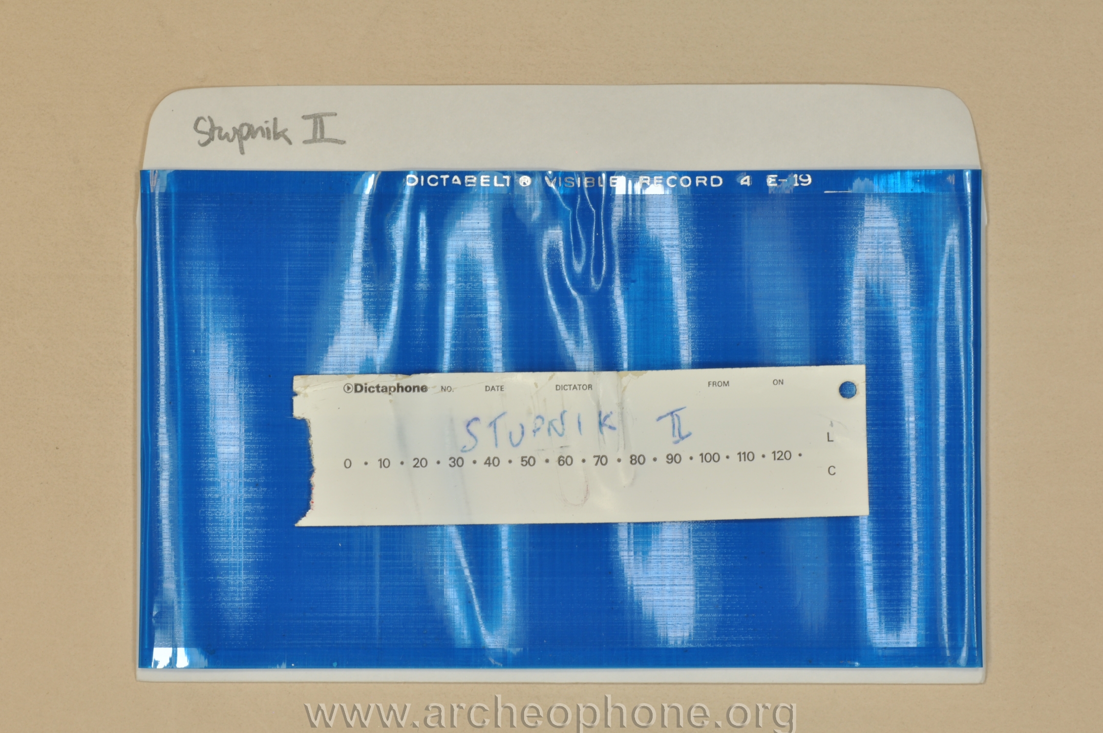 Photo du disque ou cylindre en question