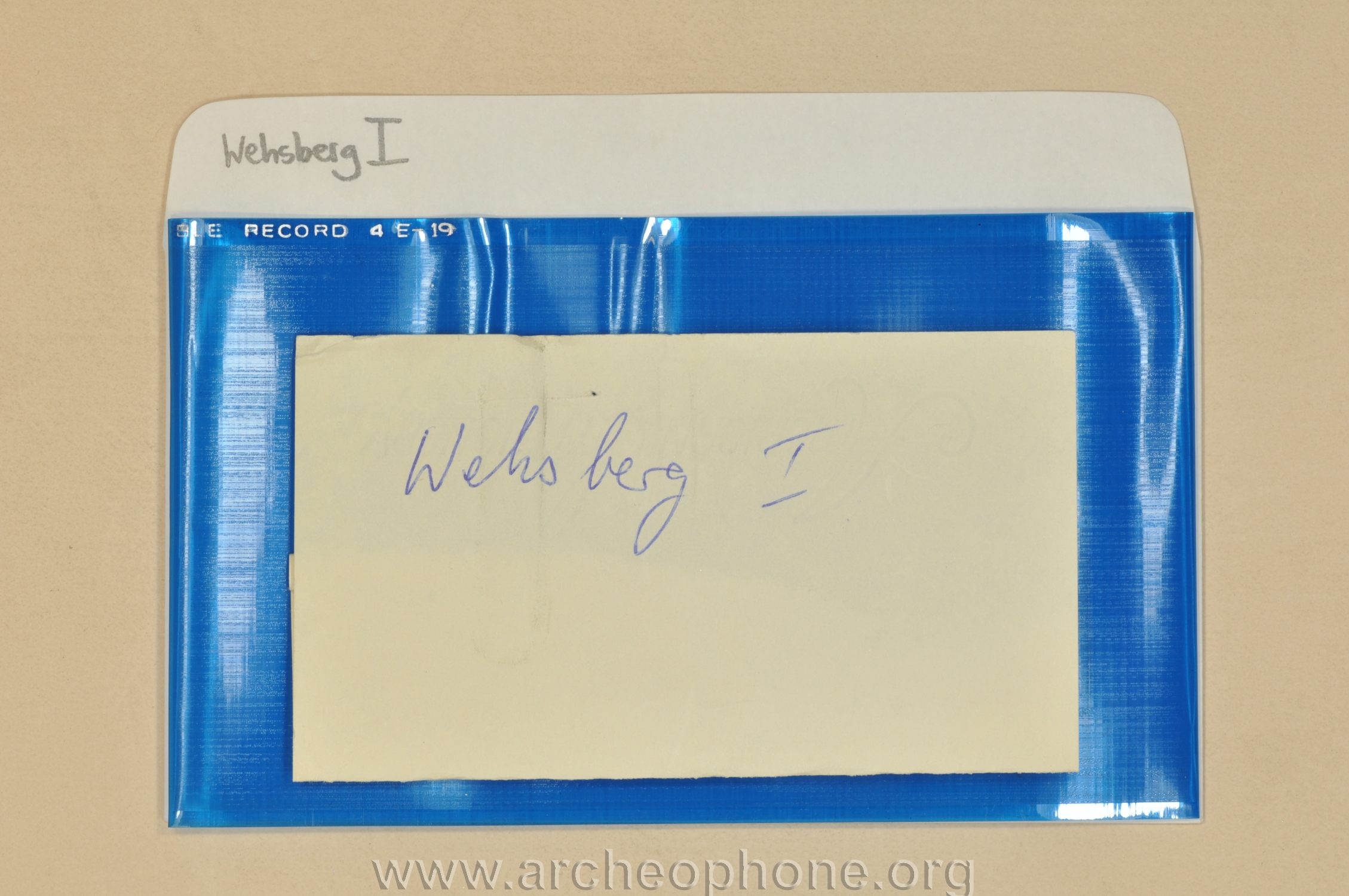 Photo du disque ou cylindre en question