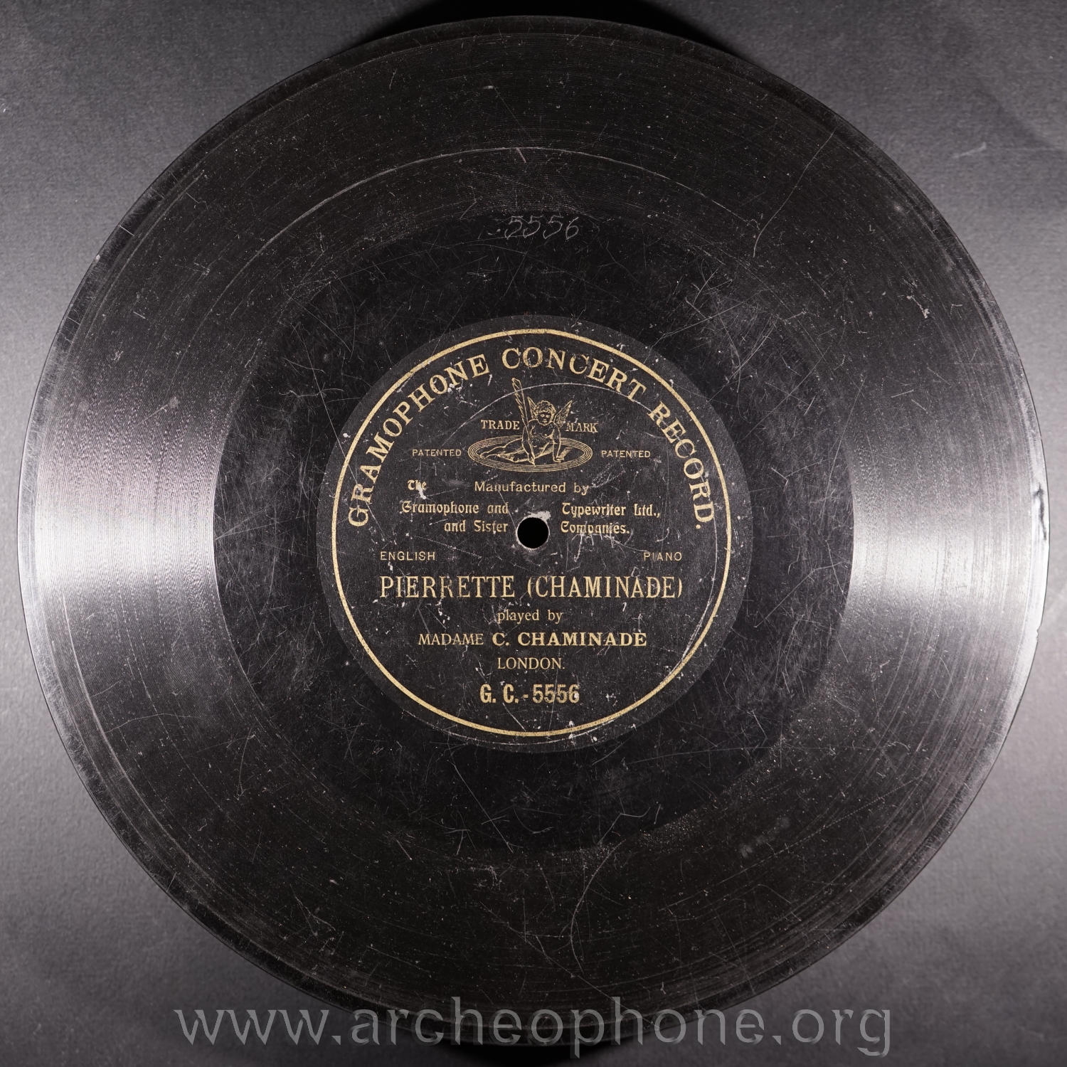 Photo du disque ou cylindre en question