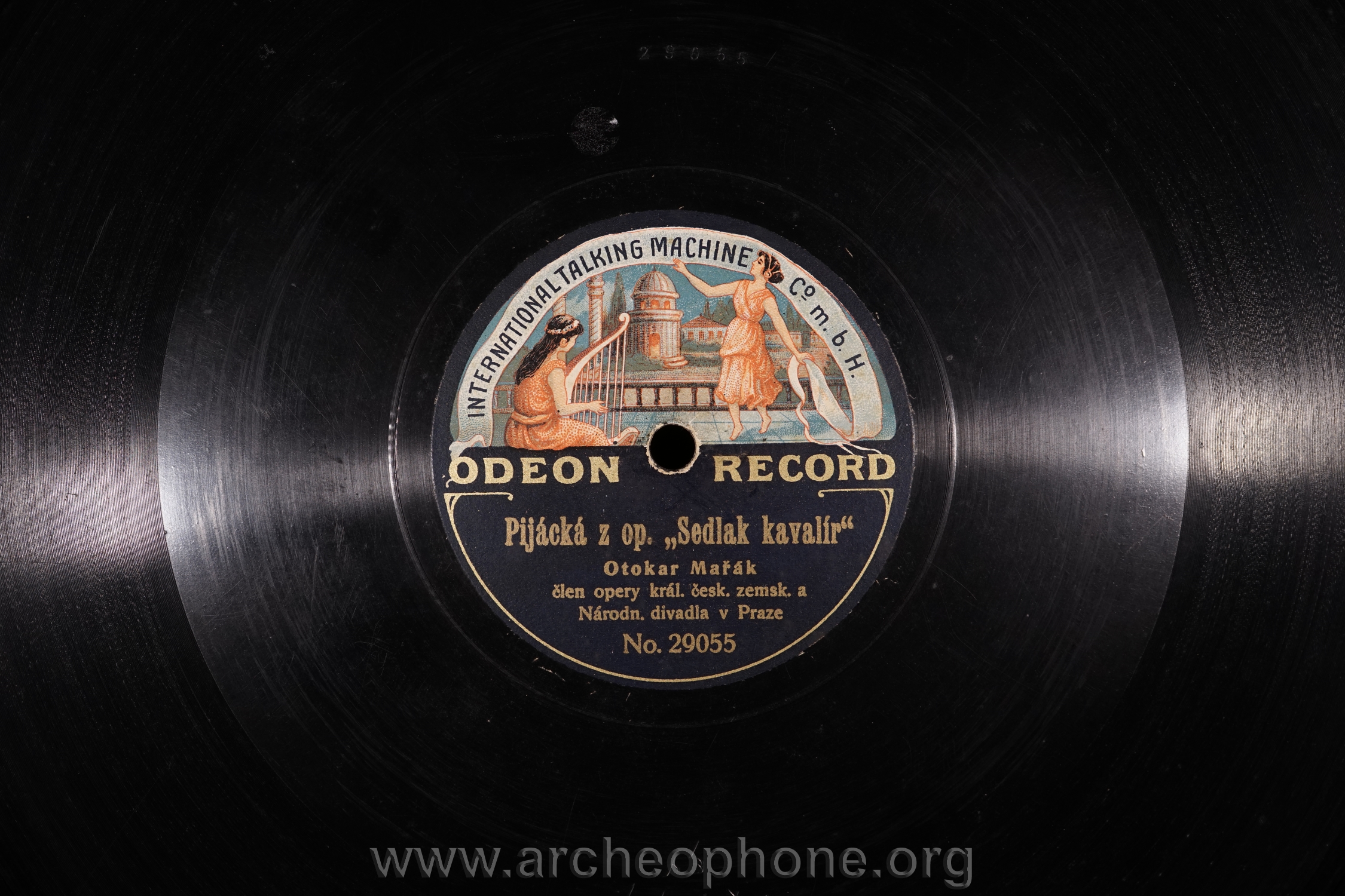 Photo du disque ou cylindre en question