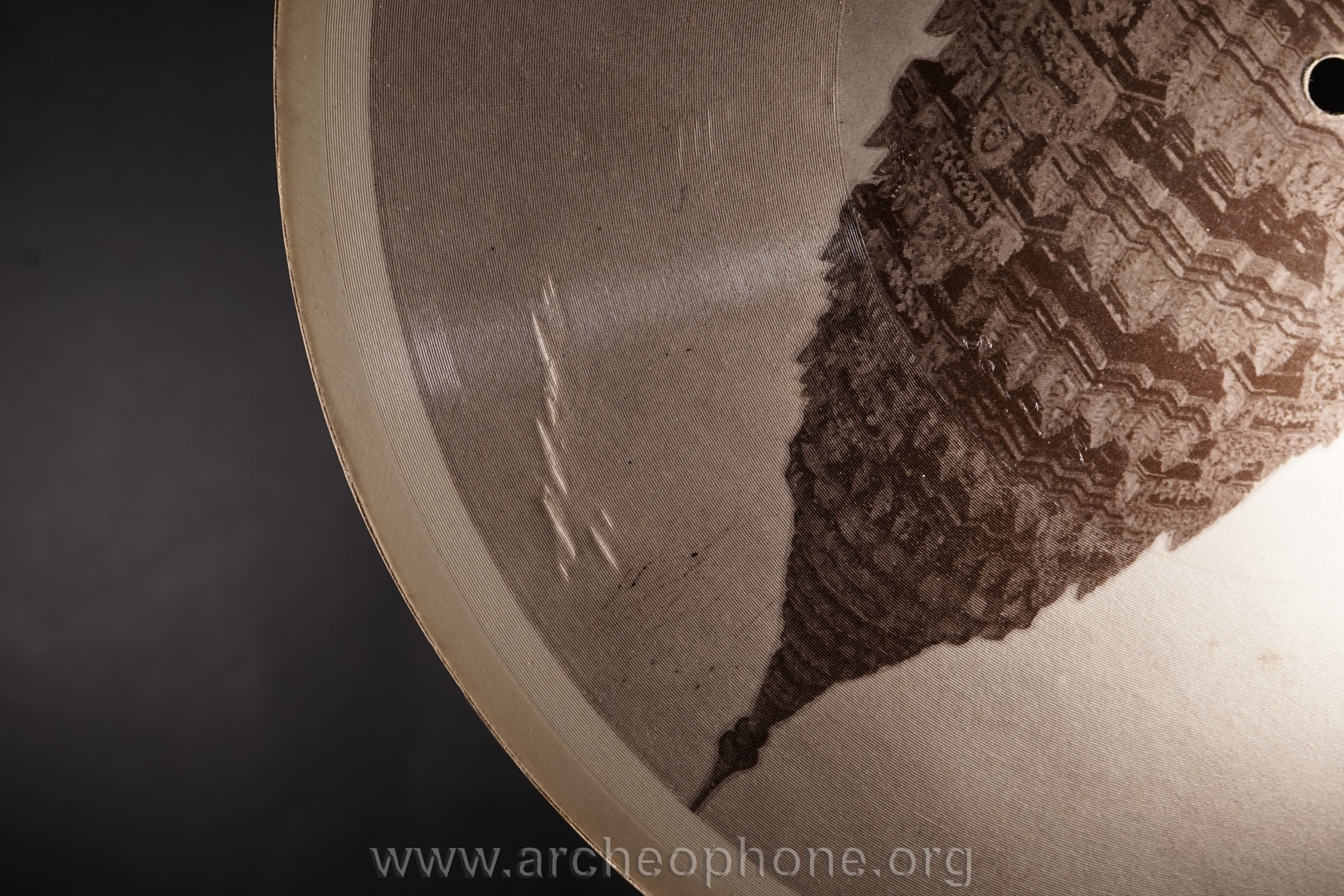 Photo du disque ou cylindre en question