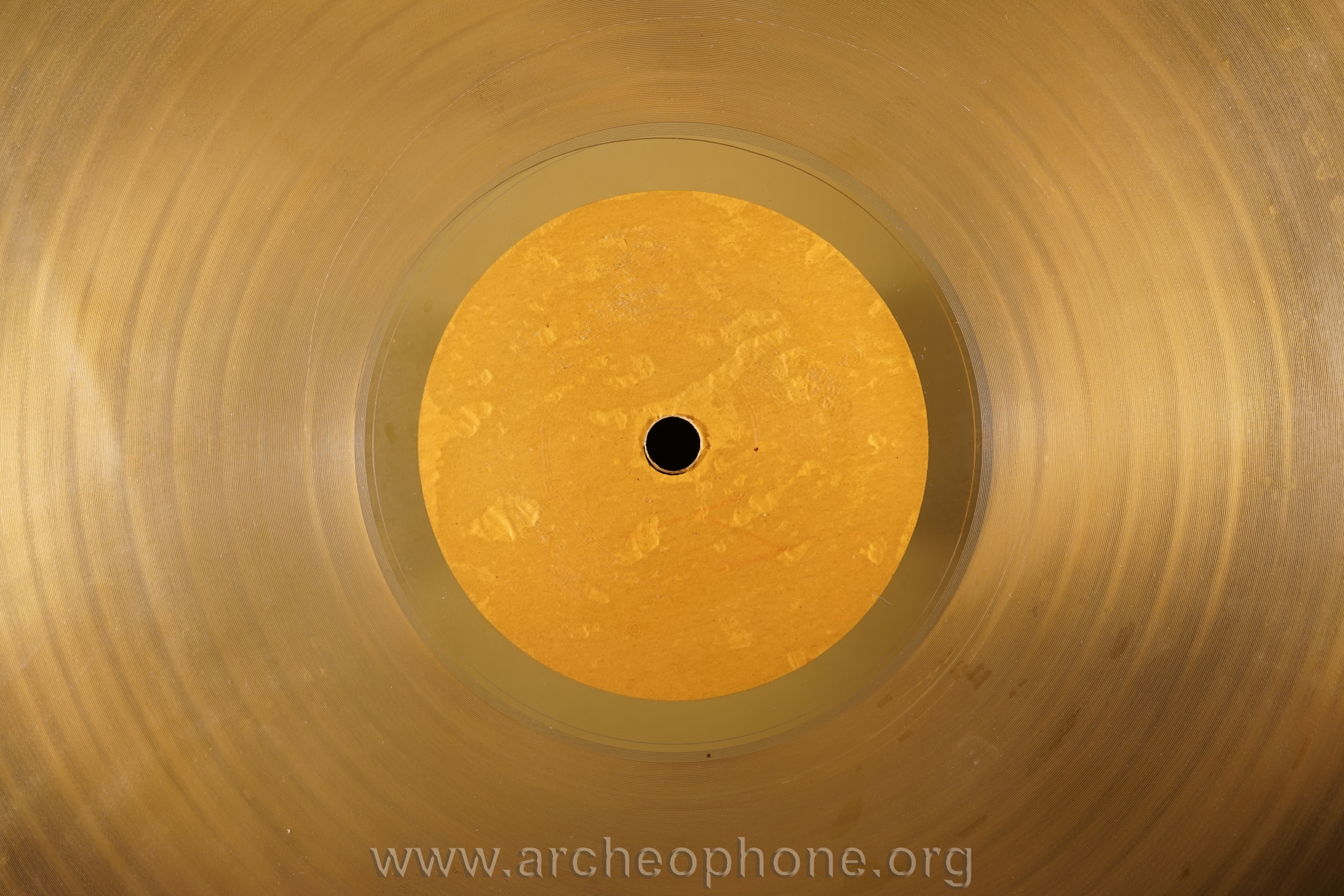 Photo du disque ou cylindre en question
