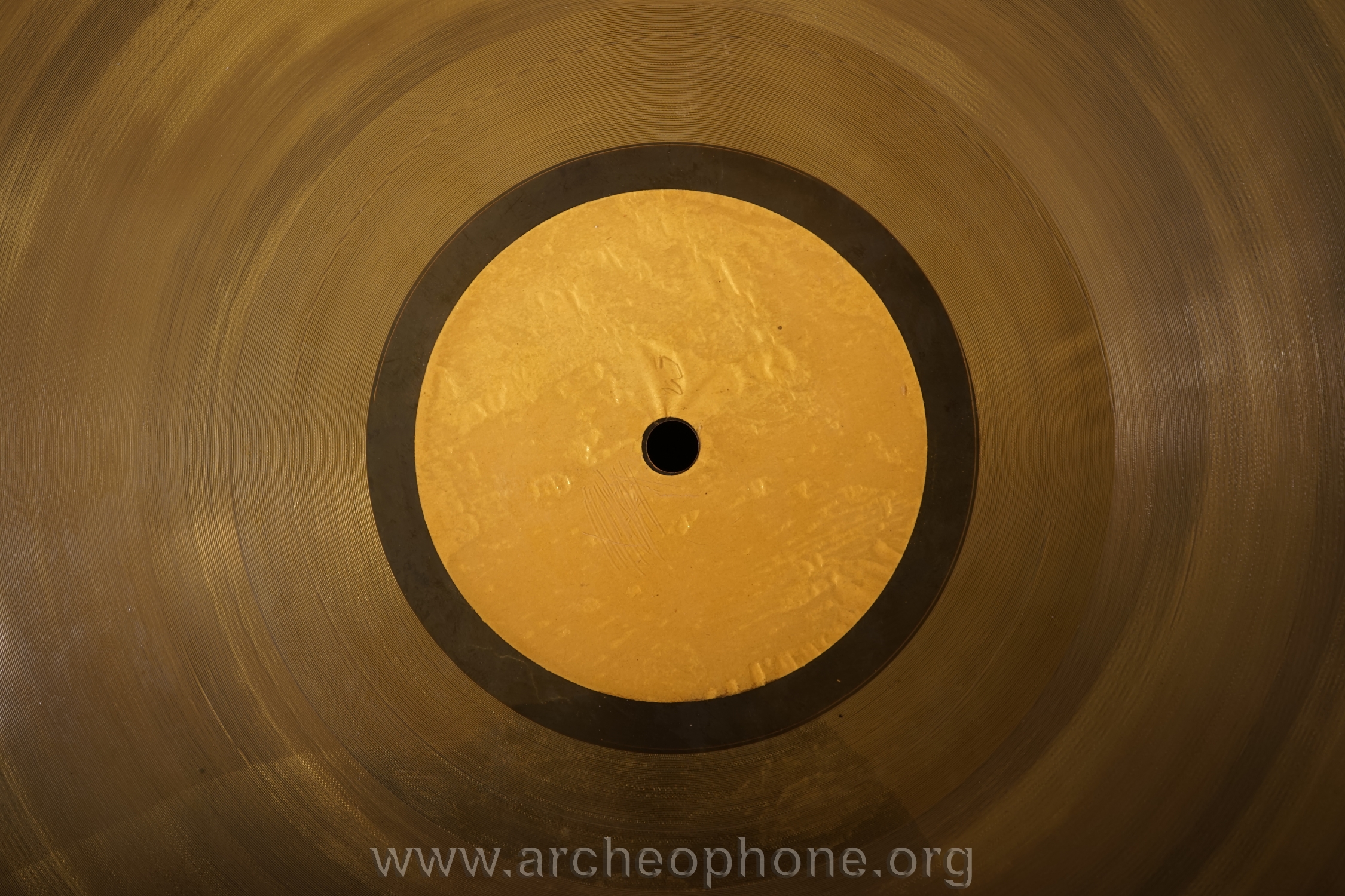 Photo du disque ou cylindre en question