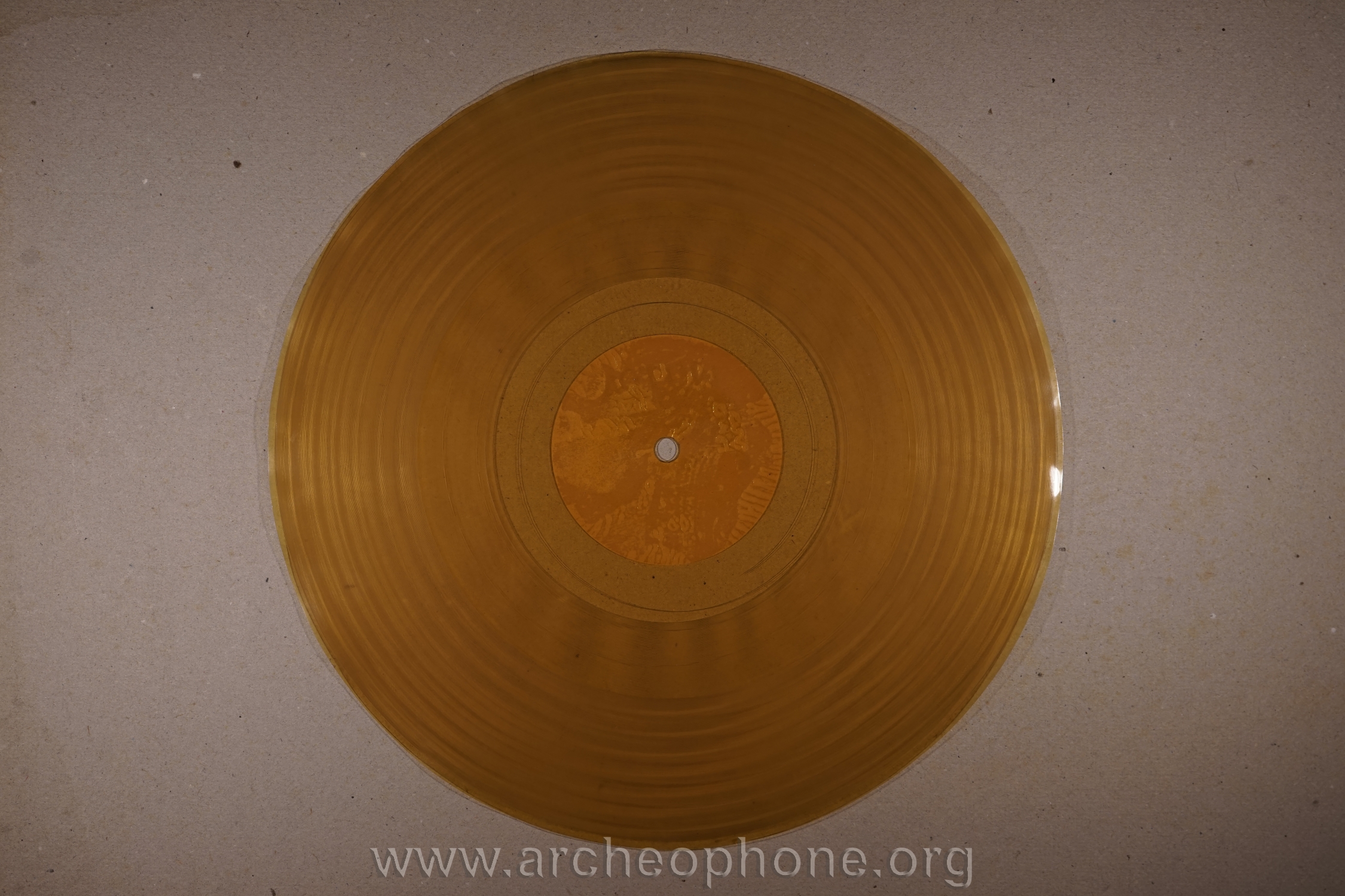 Photo du disque ou cylindre en question