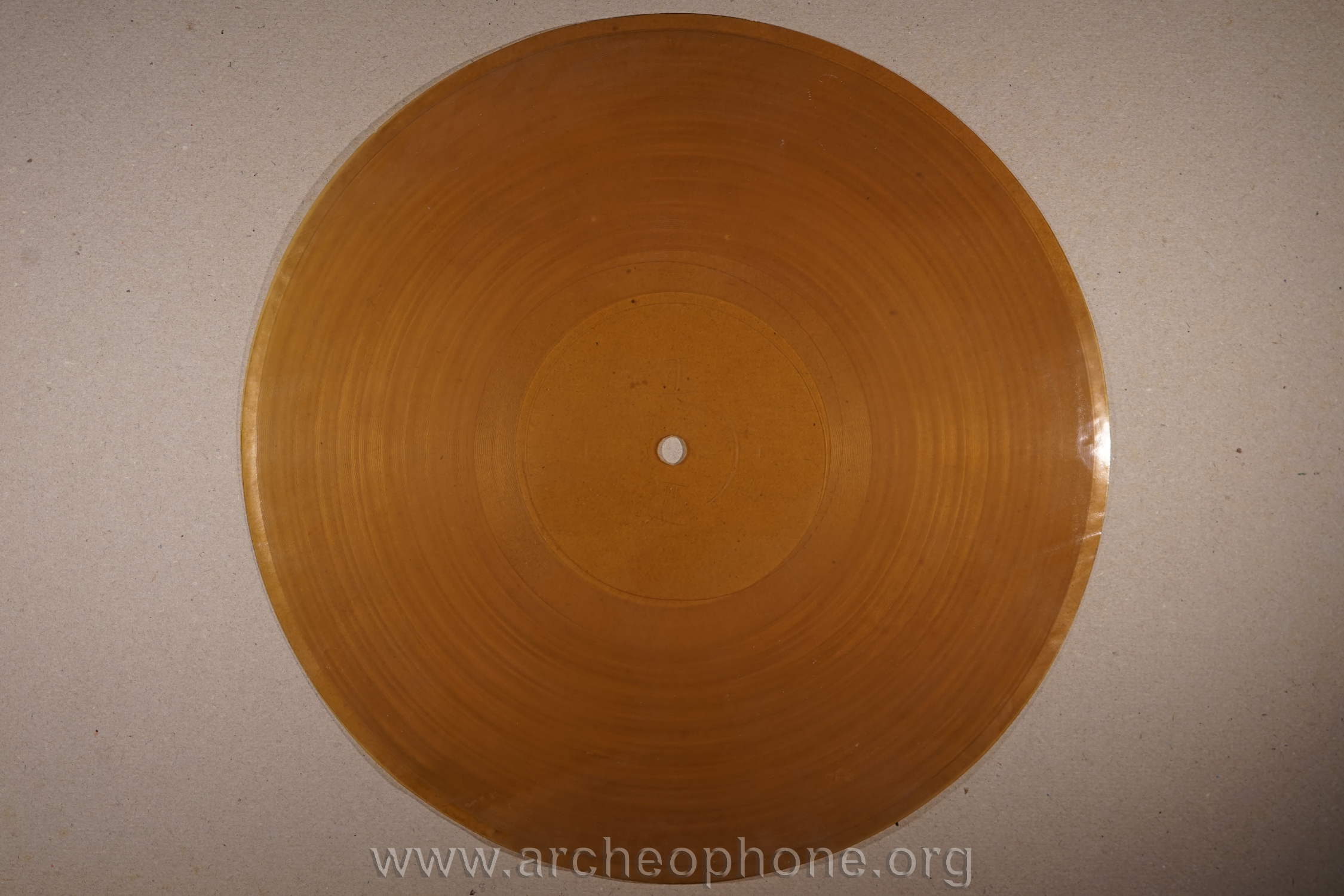 Photo du disque ou cylindre en question