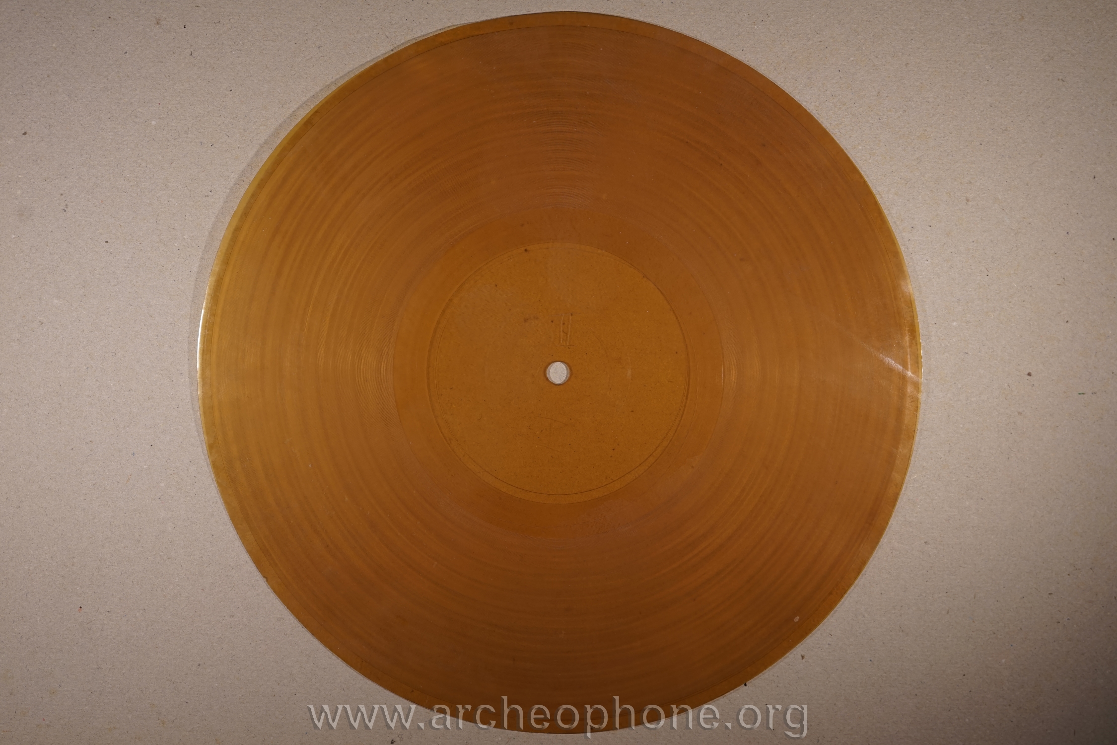 Photo du disque ou cylindre en question