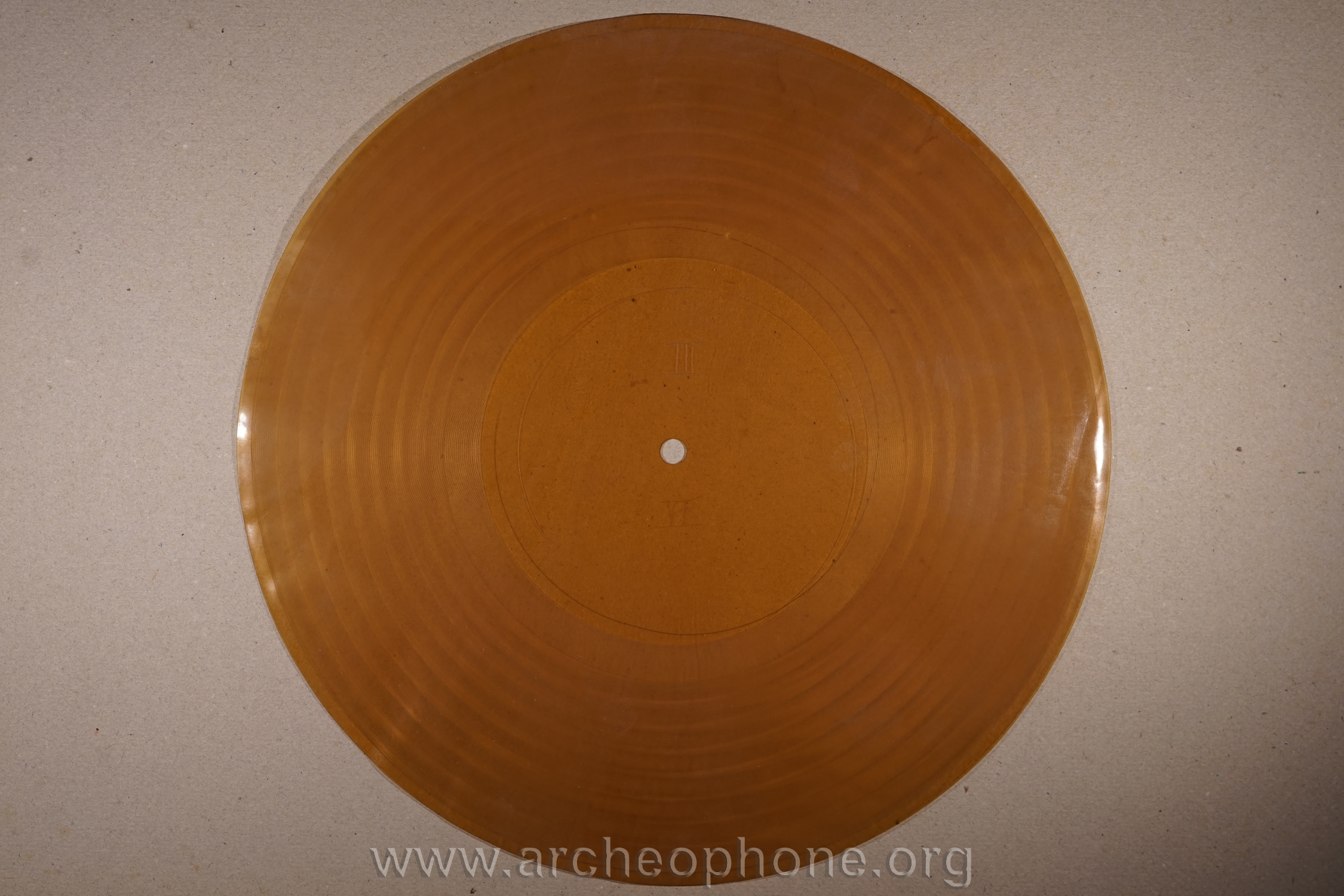 Photo du disque ou cylindre en question