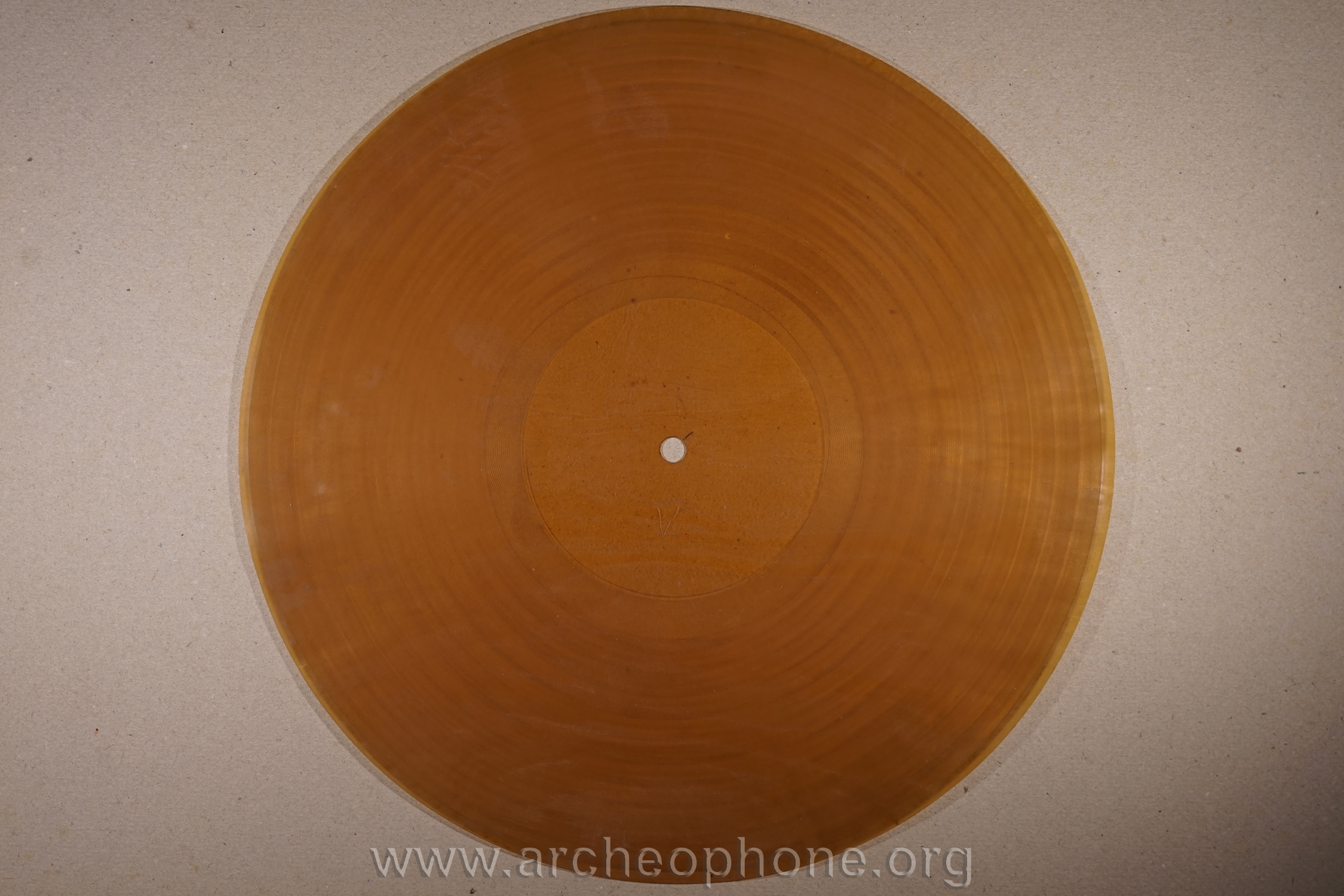 Photo du disque ou cylindre en question