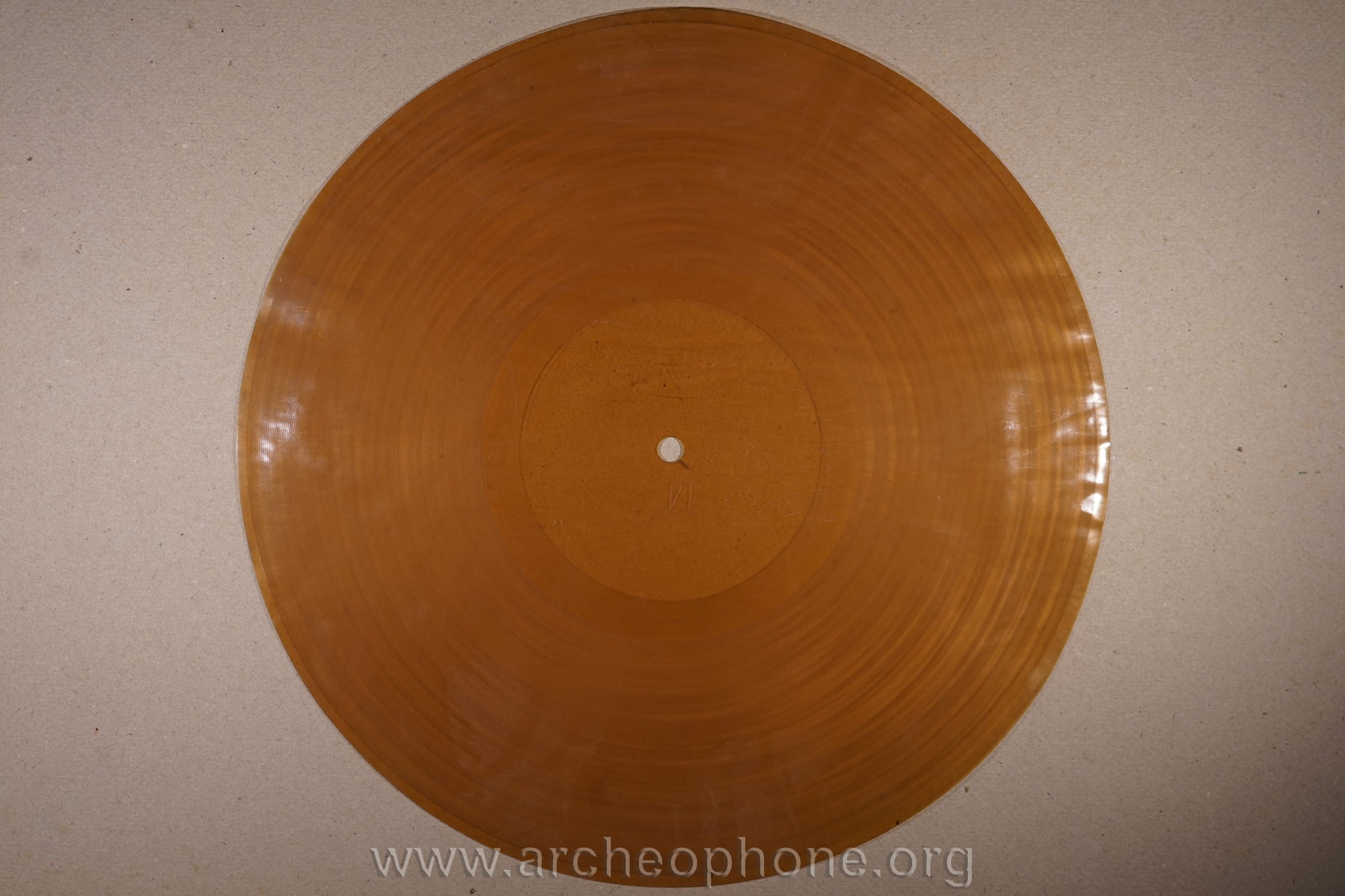 Photo du disque ou cylindre en question