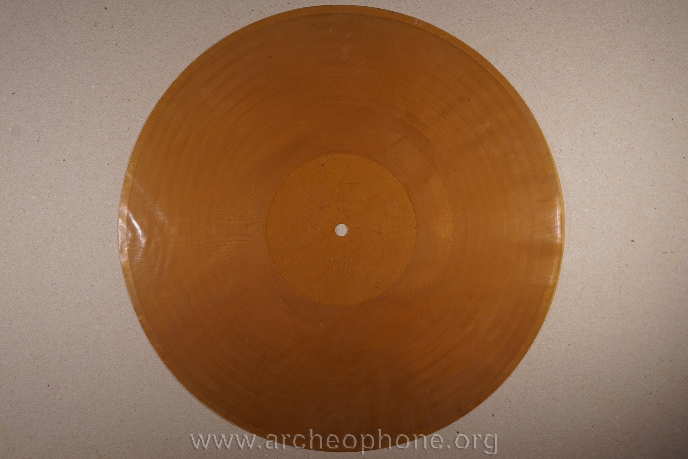 Photo du disque ou cylindre en question