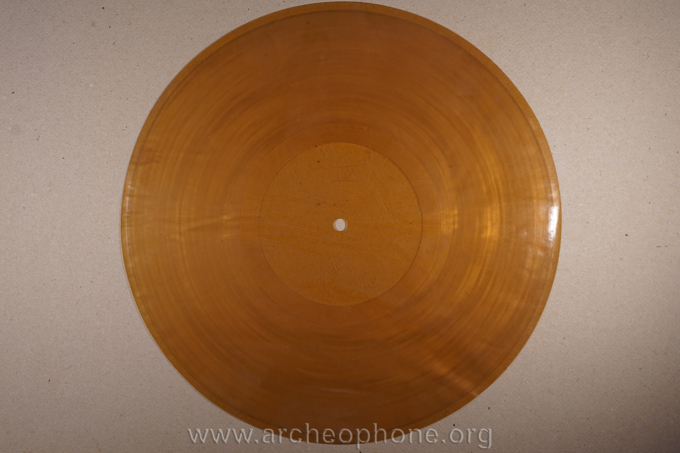 Photo du disque ou cylindre en question