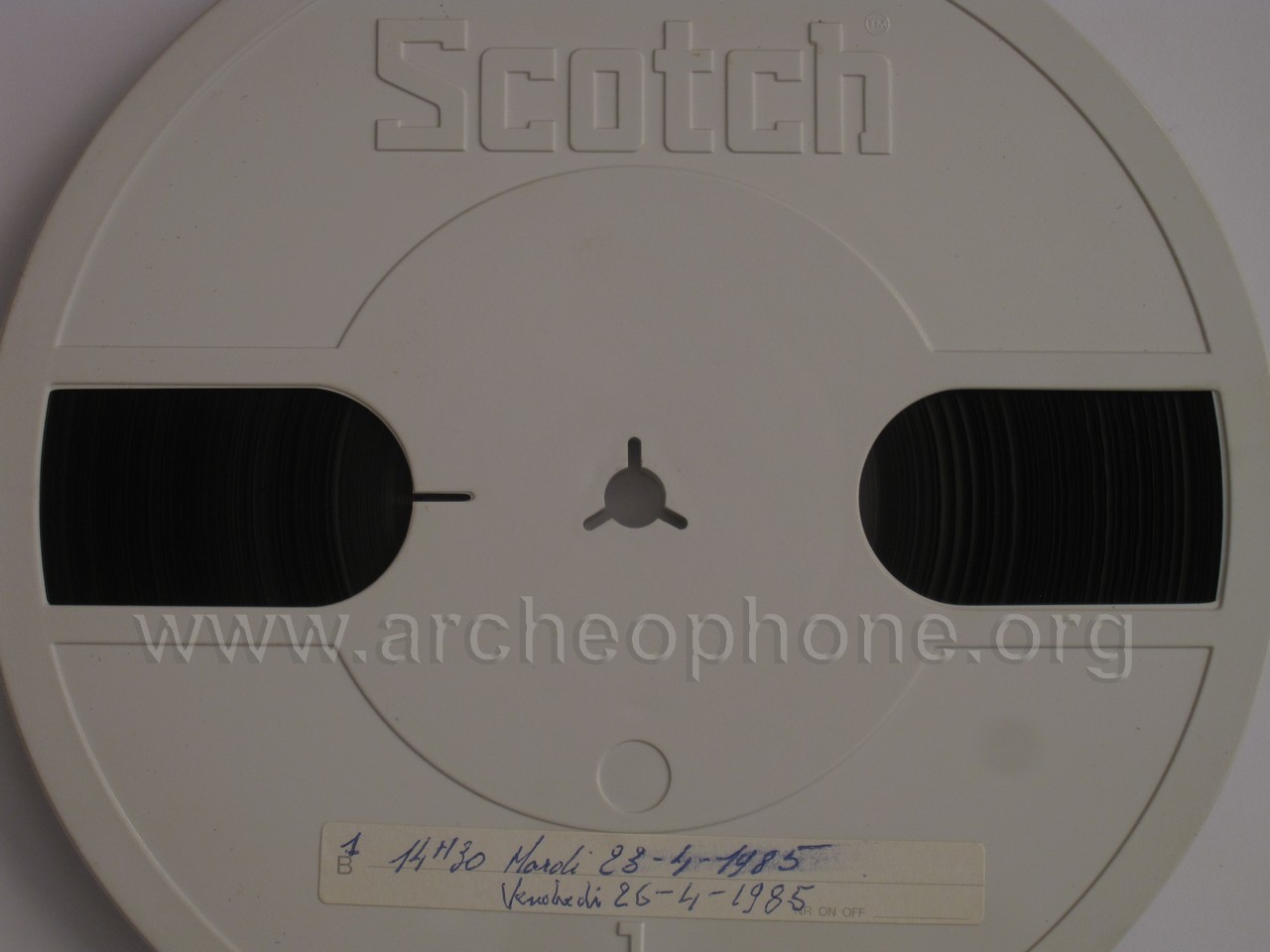 Photo du disque ou cylindre en question